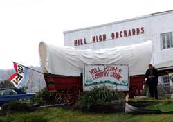 The Hill High Country Store is now Hill High Bakery & BBQ Company at 35246 Harry Byrd Highway, Round Hill.