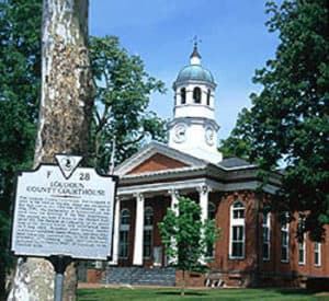 Loudoun County Courthouse, in Leesburg, VA