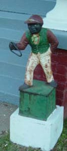 Jocko Graves lawn statue