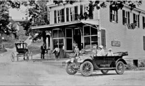 One of the first automobiles in Waterford Virginia